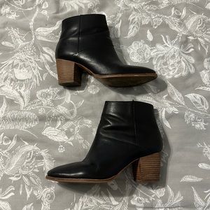 Madewell Black Boots - Size 6.5